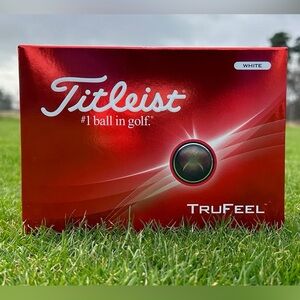 Titleist TruFeel Golf Balls 12pk - White: Fill, Ionomer Shell